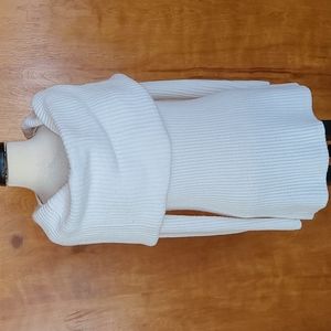 Chunky convertible sweater